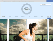 Tablet Screenshot of mastrofitness.com